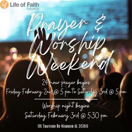 Life of Faith North Podcast 350: Prayer & Worship 2024 Weekend – Prayer for Our Church Family Station
